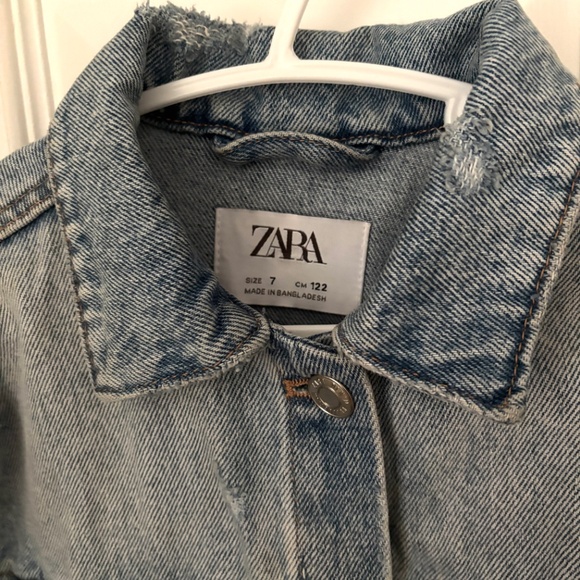 Zara kids Jean jacket spring fall denim - Picture 2 of 3